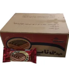کیک تی تاب سالمین وزن 50 گرم بسته 36 عددی