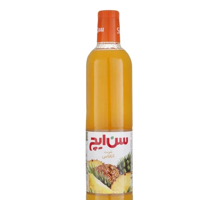 شربت آناناس سن ایچ حجم 600 میلی لیتر