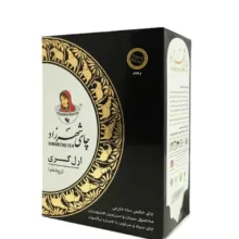 چای سیاه ارل گری زود دم شهرزاد وزن 400 گرم