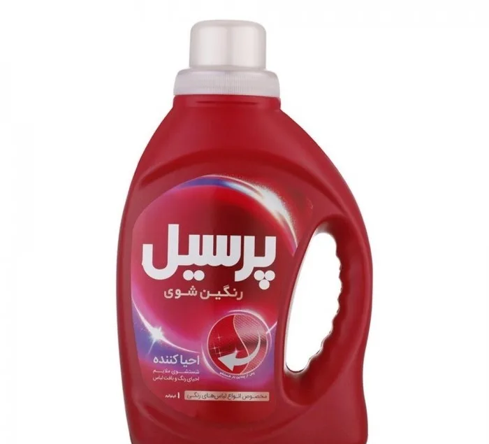 مایع لباسشویی احیا کننده پرسیل مدل رنگین شوی وزن 1 کیلوگرم