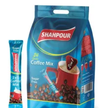 کافی میکس رژیمی 1×2 شاهپور بسته 24 عددی