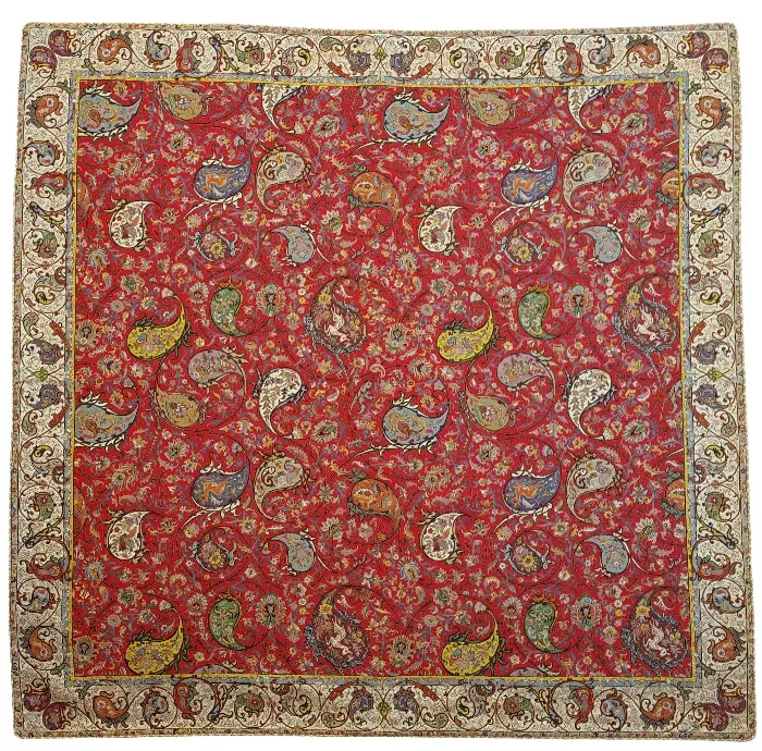 رومیزی ترمه کد TMOR198