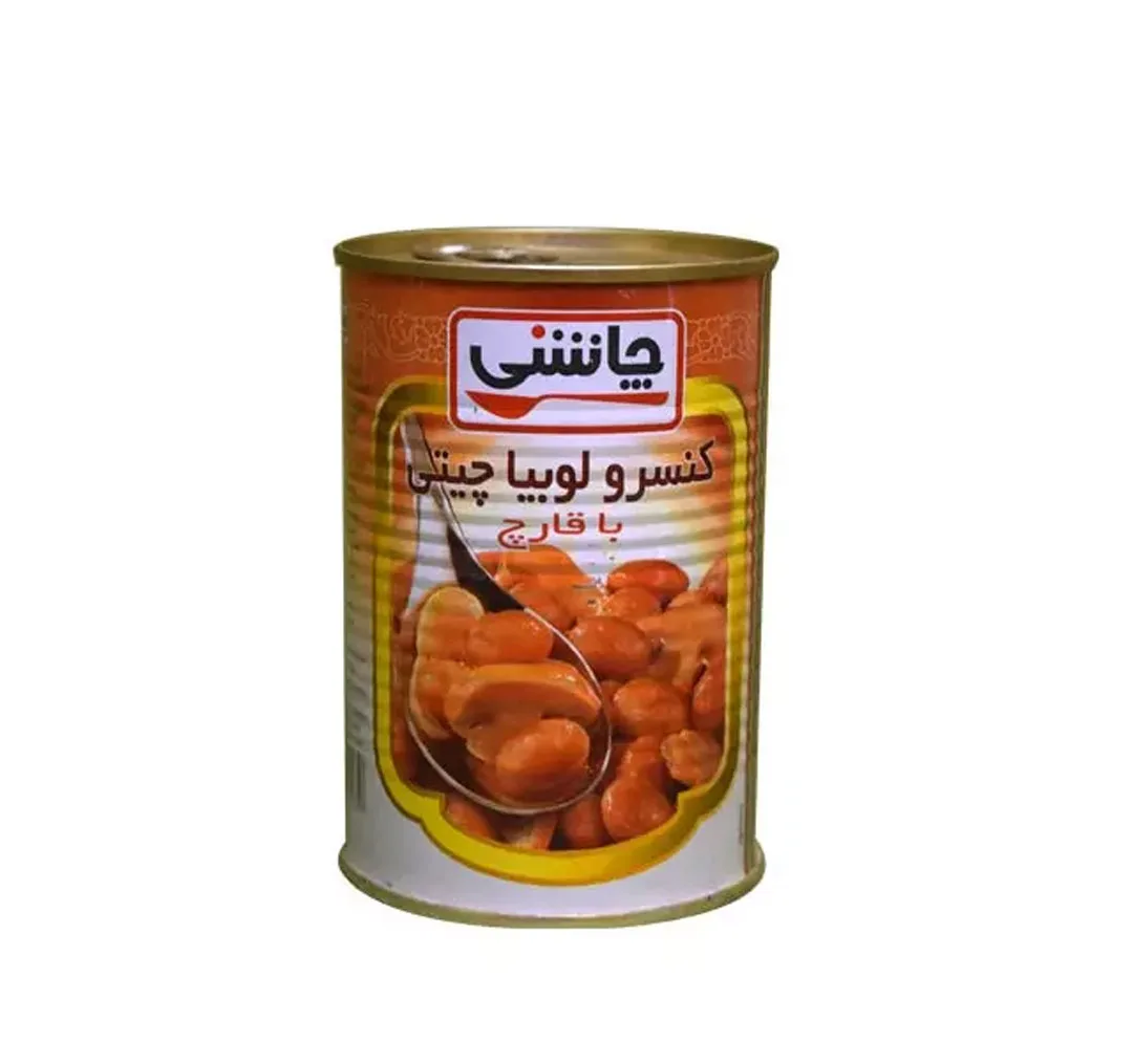 کنسرو لوبیا با قارچ چاشنی وزن 420 گرم