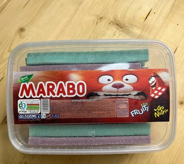 پاستیل آجری مارابو وزن 900 گرم