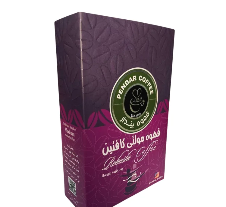قهوه مولتی کافئین پندار وزن 200 گرم