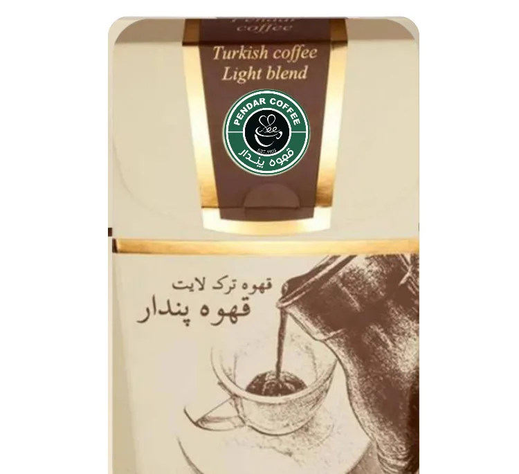 قهوه ترک لایت پندار وزن 200 گرم