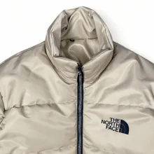 کاپشن مردانه طرح North Face کد k7 رنگ کرم