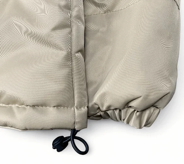کاپشن مردانه طرح North Face کد k7 رنگ کرم
