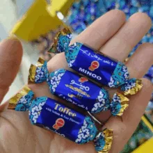 تافی با طعم سوهان و گز مینو وزن 500 گرم