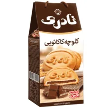 کلوچه کاکائویی نادری بسته 12 عددی