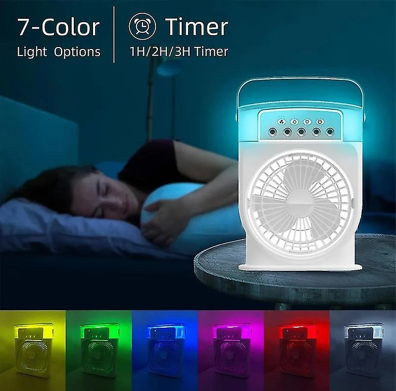 پنکه شارژی مدل Mini Portable Cooling Fan ظرفیت 1500 میلی آمپر ساعت