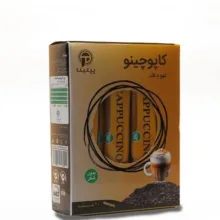کاپوچینو قهوه گلد بدون شکر پپتینا بسته 10 عددی