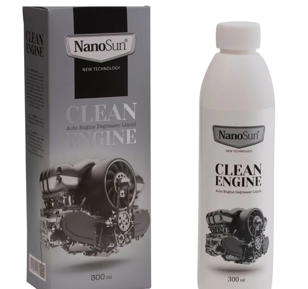 اسپری چربی زدا نانوسان مدل Clean Engine حجم 300 میلی‌ لیتر