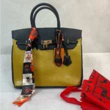 کیف زنانه طرح Hermes crocodil کد 67