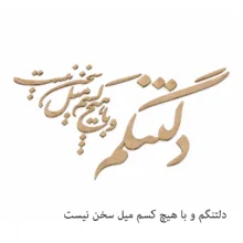 اسلایس چوبی مدل حروف کالیگرافی نستعلیق کد H63 مجموعه 28 عددی