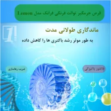 قرص جرمگیر توالت فرنگی فرانک مدل Lemon کد 423 بسته 2 عددی