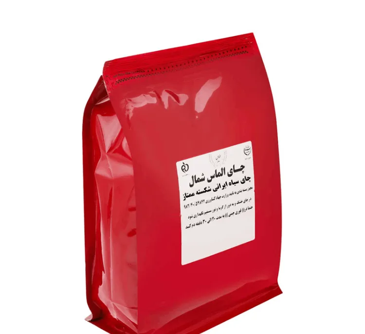 چای سیاه ایرانی شکسته ممتاز الماس شمال وزن 500 گرم