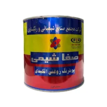 رنگ روغنی براق سبز فسفری صفاشیمی کد 860 وزن 1 کیلوگرم