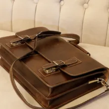 کیف اداری مردانه چرم بارثاوا کد 1106