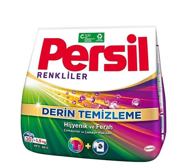 پودر لباسشویی پرسیل مدل Renkliler وزن 5 کیلوگرم