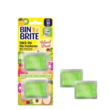 خوشبو کننده سطل زباله Bin Brite با رایحه Island Fruit بسته 2 عددی