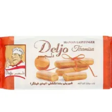 بیسکوئیت بند انگشتی دلجو وزن 220 گرم
