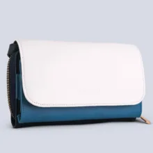 کیف دوشی زنانه چرم یلسان مدل روناک کد 210-GN