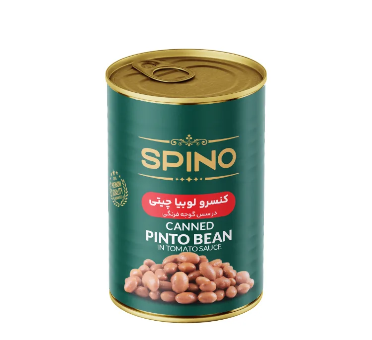 کنسرو لوبیا چیتی اسپینو وزن 380 گرم