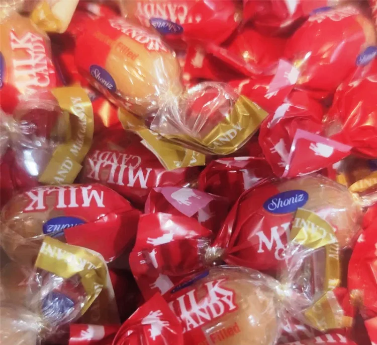 آبنبات شیرخامه مغزدار شونیز وزن 500 گرم