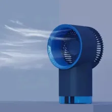 پنکه رومیزی شارژی Air fan مدل XY-365ظرفیت 4000 میلی‌آمپر ساعت
