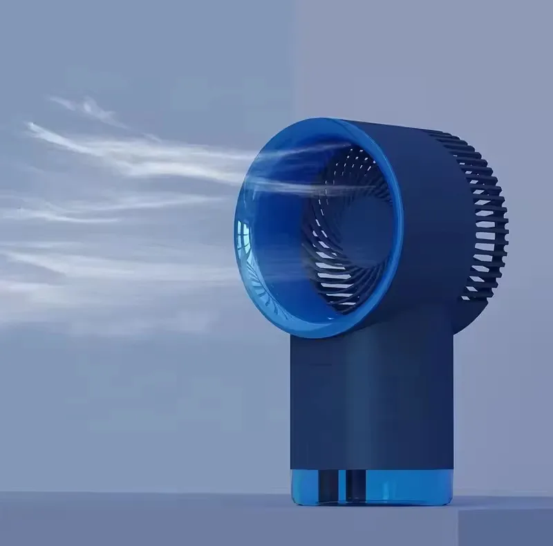پنکه رومیزی شارژی Air fan مدل XY-365ظرفیت 4000 میلیآمپر ساعت