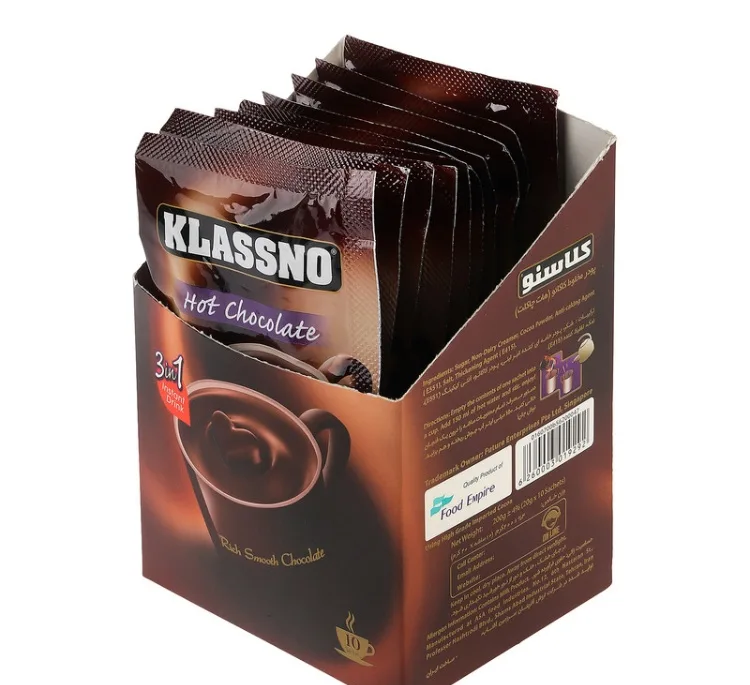 هات چاکلت 3 در 1 کلاسنو بسته 10 عددی