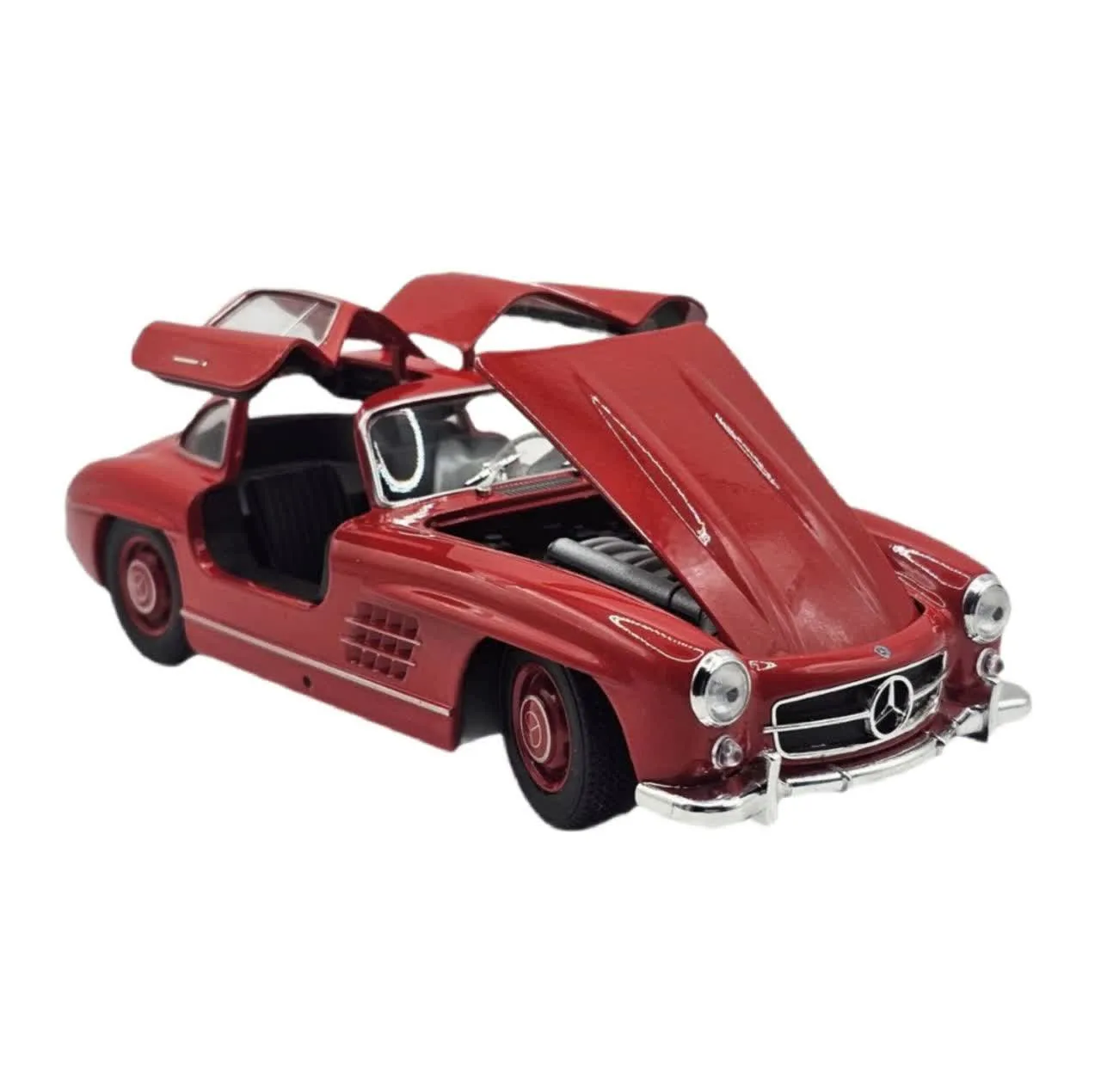 ماکت ماشین بازی ناب سل مدل مرسدس بنز کلاسیک فلزی طرح ولی کد WELLY 1:24 MERCEDES BENZ 300SL