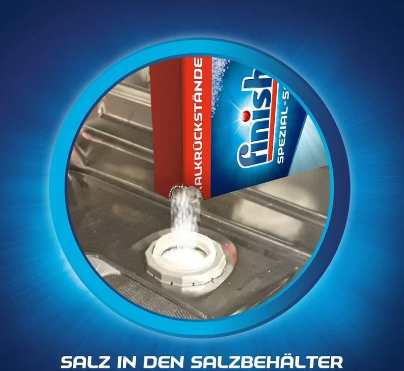 نمک ماشین ظرفشویی فینیش مدل Spezial Salz وزن 1200 گرم