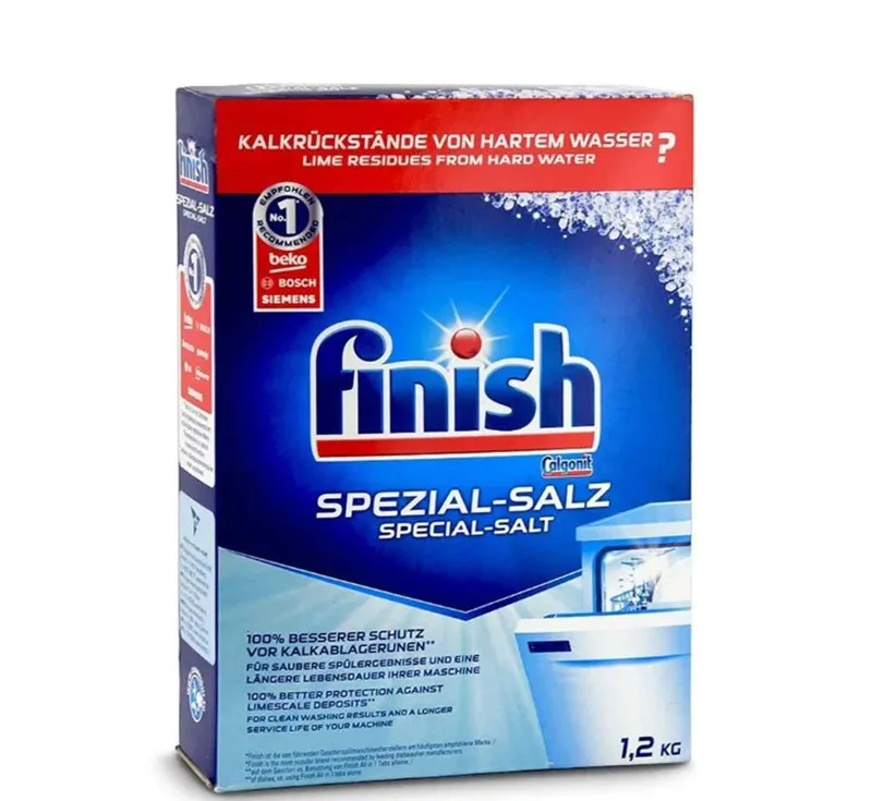 نمک ماشین ظرفشویی فینیش مدل Spezial Salz وزن 1200 گرم