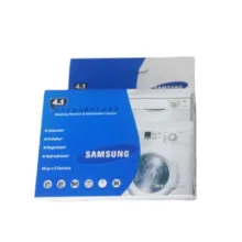 پودر جرم گیر ماشین لباسشویی و ظرفشویی طرح سامسونگ مدل X5 وزن 200 گرم بسته 5 عددی