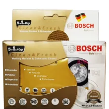 جرم گیر ماشین لباسشویی و ظرفشویی مدل Gold بسته 6 عددی