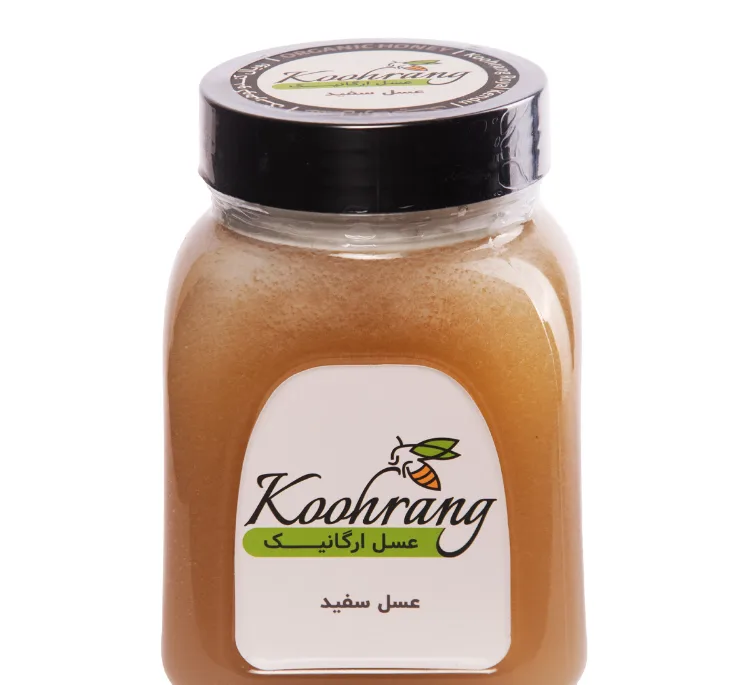 عسل ارگانیک سفید رویال کندو کوهرنگ وزن 900 گرم