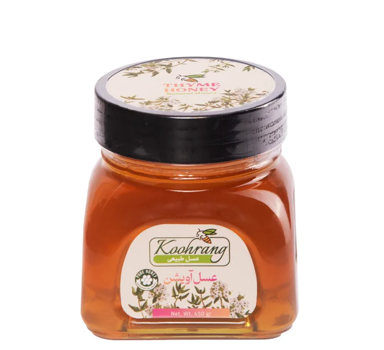 عسل طبیعی آویشن رویال کندو کوهرنگ وزن 450 گرم