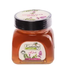 عسل طبیعی چهل گیاه و گون رویال کندو کوهرنگ وزن 450 گرم بسته 2 عددی