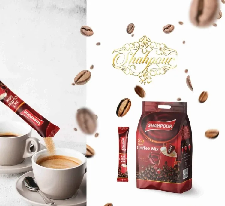 کافی میکس 3x1 شاهپور 2 بسته 24 عددی