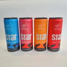 نوشیدنی انرژی زا استار حجم 250 سی سی بسته ۴ عددی