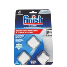 قرص جرم گیر ماشین ظرفشویی فینیش مدل Cleaning Boost بسته 3 عددی