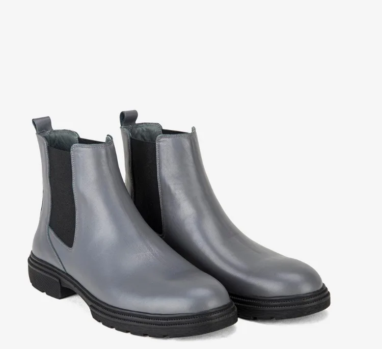 نیم بوت مردانه مونو کد J5513-002 رنگ طوسی