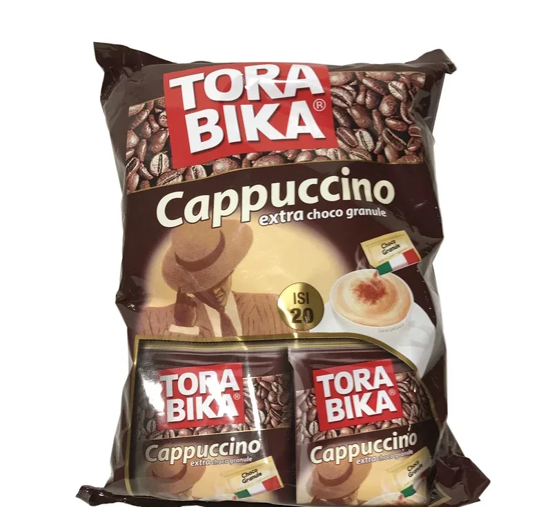 کاپوچینو تورابیکا وزن 500 گرم بسته 20 عددی