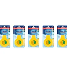 بوگیر ماشین ظرفشویی فینیش مدل freshener leamon مجموعه 5 عددی