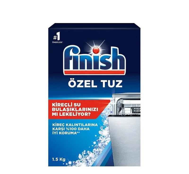 نمک ماشین ظرفشویی فینیش مدل Ozel Tuz وزن 1500 گرم