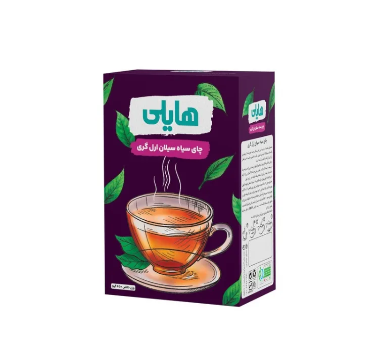 چای سیاه سیلان ارل گری هایلی وزن 450 گرم