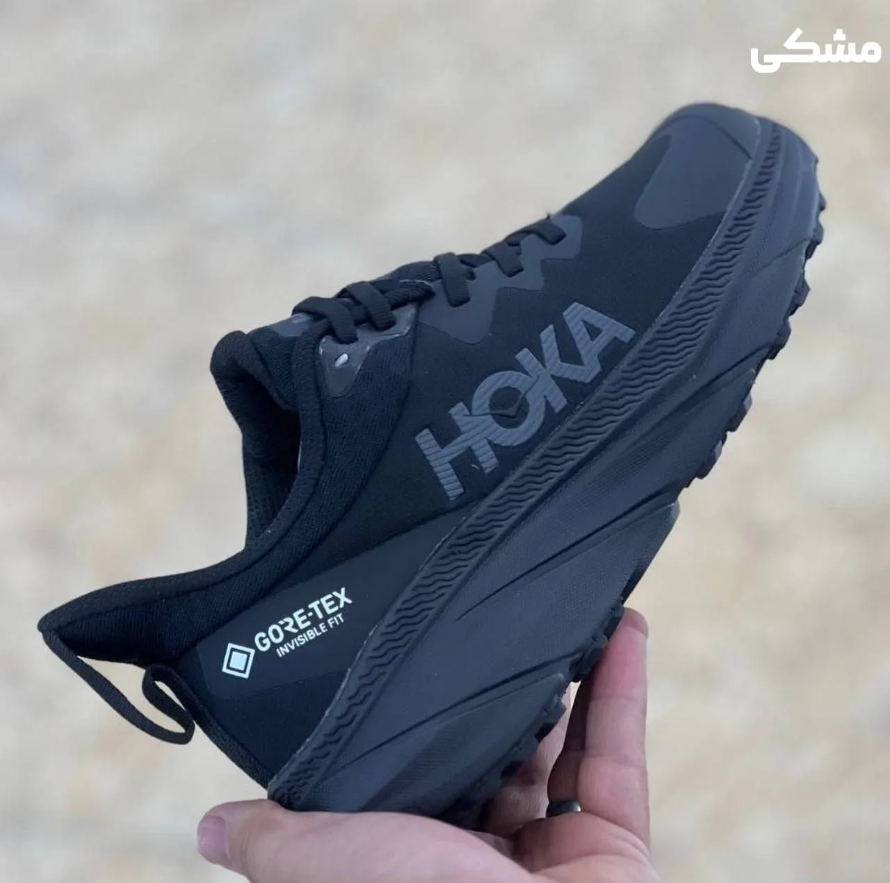 کفش پیاده روی مردانه هوکا مدل challenger goretex