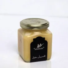 عسل طبیعی سفید شهربانو وزن 350 گرم